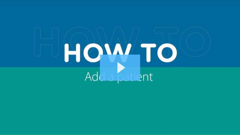 How to add a patient video placeholder image