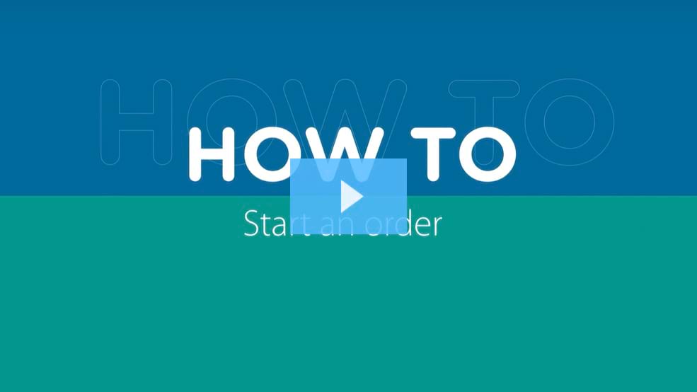 How to start and order video placeholder image